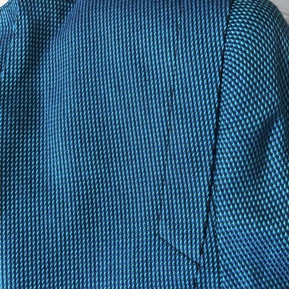 ATRIUM COLLECTION - Vintage Button Front Blazer Shoulder Pads Pockets - Size 10 - Picture 4 of 7